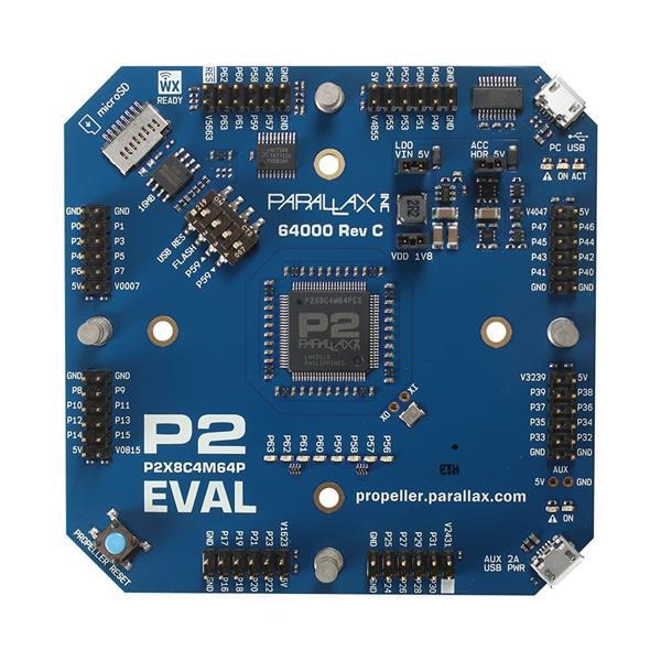 Parallax Propeller 2 Evaluation Board Rev C From Mindkits New Zealand 3732