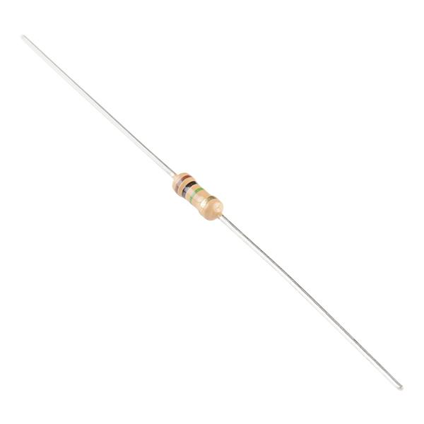 Resistor 1.0M Ohm 1/4 Watt PTH from MindKits New Zealand