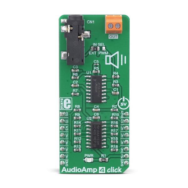 MIKROE AudioAmp 4 Click - COM-19863