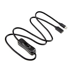 USB-C Extension Cable with Power Switch - 1m 