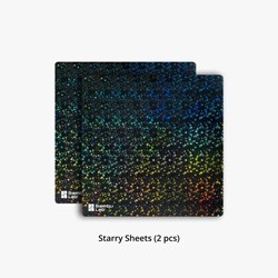 Bambu 3D Starry Surface Sheet - A1 Mini 3D printing accessories,Bambu Lab,starry effect,printing enhancements,creative design,surface texture