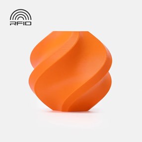 Bambu Lab - PETG HF - Orange with Bambu Reusable Spool - 1KG