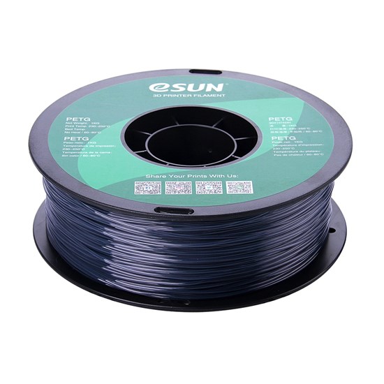 ESUN - PETG filament, 1.75mm, Grey 1kg/roll  - ESUN-PETG-P175H1