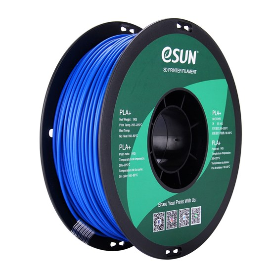 ESUN - PLA+Refill filament, 1.75mm, Blue, 1kg/roll - ESUN-PLA+Refill175U1