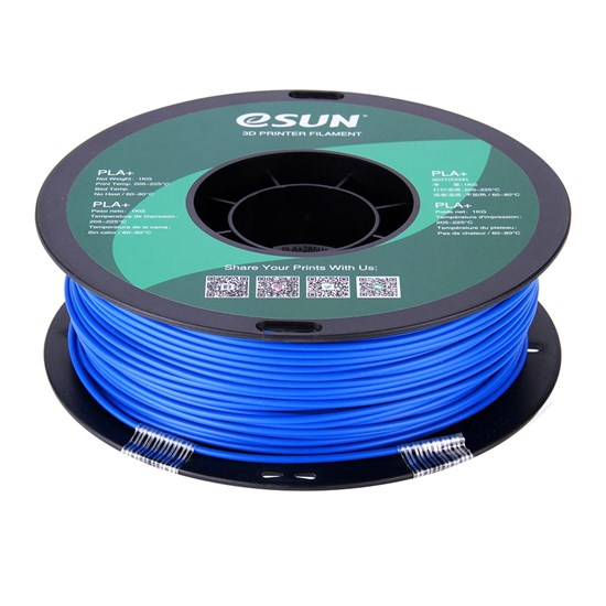 ESUN - PLA+Refill filament, 1.75mm, Blue, 1kg/roll - ESUN-PLA+Refill175U1