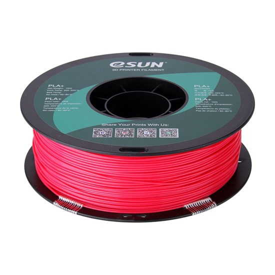 ESUN - PLA+ filament, 1.75mm, Magenta, 1kg/spool - eSun-PLA+P175PP1