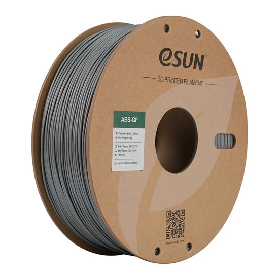 ESUN - eABS-GF filament, 1.75mm, Silver, 1kg/roll - ESUN-eABS-GF175S1