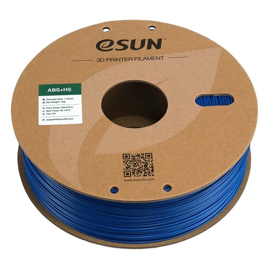 ESUN - eABS+HS filament, 1.75mm, Blue, 1kg/roll - ESUN-eABS+HS175U1