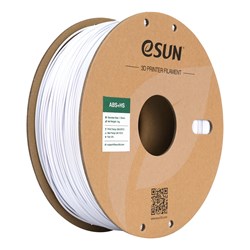 ESUN - eABS+HS filament, 1.75mm, Cold White, 1kg/roll 