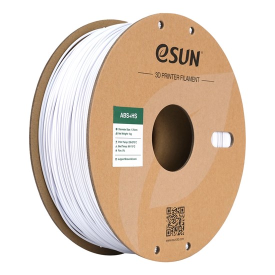 ESUN - eABS+HS filament, 1.75mm, Cold White, 1kg/roll - ESUN-eABS+HS175CW1