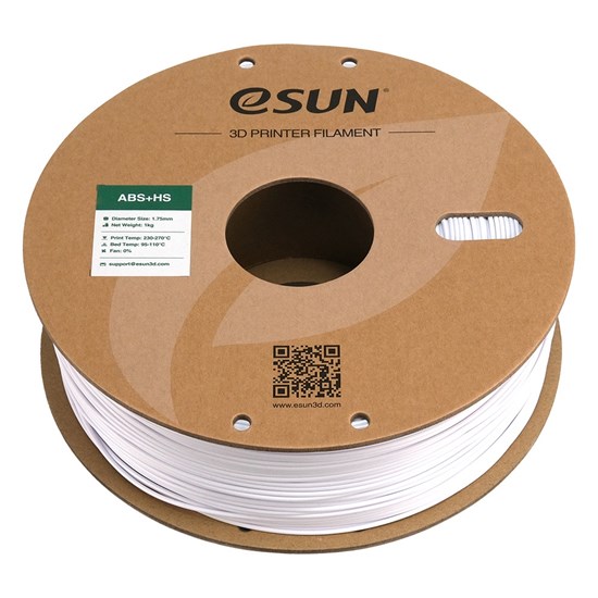 ESUN - eABS+HS filament, 1.75mm, Cold White, 1kg/roll - ESUN-eABS+HS175CW1