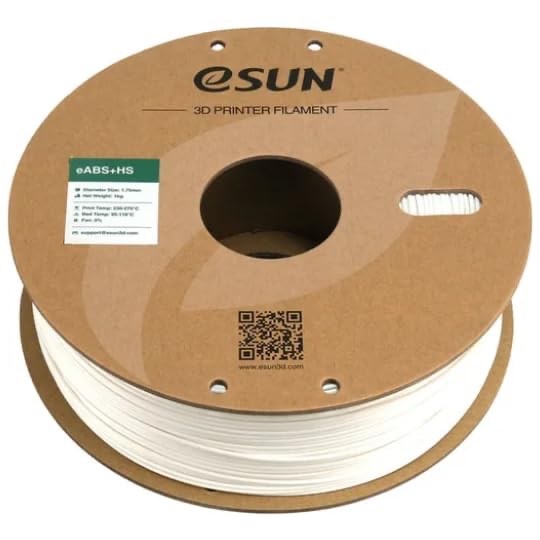 ESUN - eABS+HS filament, 1.75mm, natrual, 1kg/roll - ESUN-eABS+HS175N1