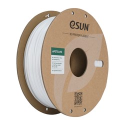 ESUN-ePETG+HS filament, 1.75mm, Solid White, 1kg/roll 3D printing,PETG filament,high-speed printing,eSun,Solid White,1.75mm