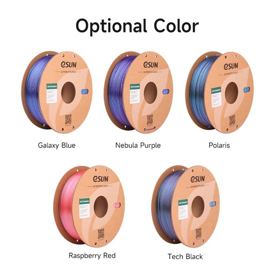 ESUN-ePLA-Chameleon filament, 1.75mm, Polaris, 1kg/roll - eSun-ePLA-Chameleon-P175PO1