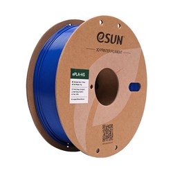 ESUN-ePLA+HS filament, 1.75mm, Blue, 1kg/roll 3D Printing,PLA Filament,High-Speed Printing,Blue Filament,Premium Quality