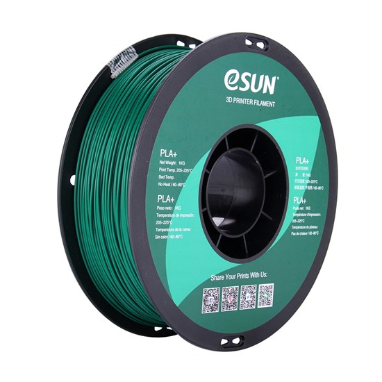 ESUN - ePLA+HS filament, 1.75mm, Green, 1kg/roll - ESUN-ePLA+HS175G1