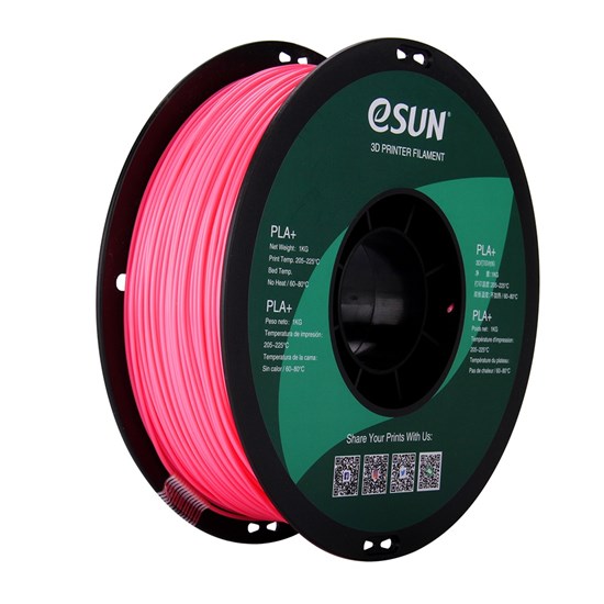 ESUN - ePLA+HS filament, 1.75mm, Pink, 1kg/roll - ESUN-ePLA+HS175P1