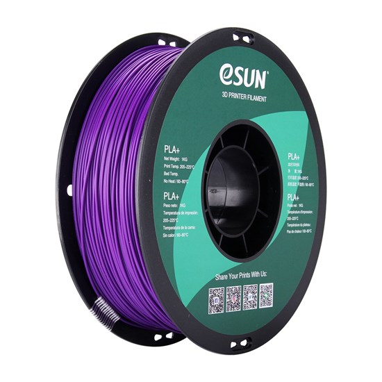 ESUN - ePLA+HS filament, 1.75mm, Purple, 1kg/roll - ESUN-ePLA+HS175Z1