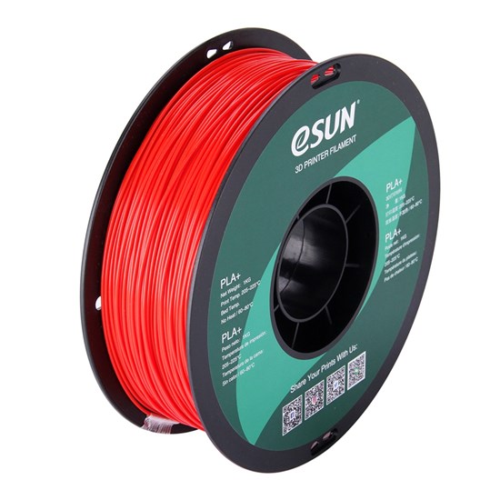 ESUN - ePLA+HS filament, 1.75mm, Red, 1kg/roll - ESUN-ePLA+HS175R1