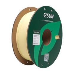 ESUN-ePLA-Matte filament, 1.75mm, Almond Yellow, 1kg/roll 3D Printing,PLA Filament,eSun Products,Eco-Friendly Materials,Almond Yellow,Matte Finish