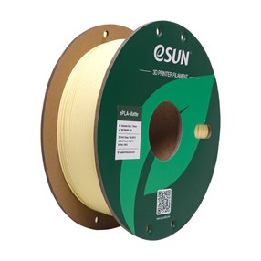 ESUN-ePLA-Matte filament, 1.75mm, Almond Yellow, 1kg/roll