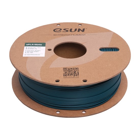 ESUN-ePLA-Matte filament, 1.75mm, Morandi Green, 1kg/roll - eSun-ePLA-Matte-P175MOG1