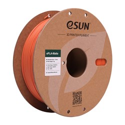 ESUN-ePLA-Matte filament, 1.75mm, Tangerine, 1kg/roll 3D printing,filament,Tangerine,eSun,Matte PLA,eco-friendly