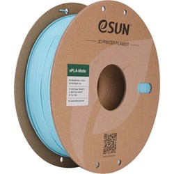 ESUN - ePLA-MatteRefill filament, 1.75mm, Light Blue, 1kg/roll, 2PCS 