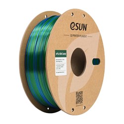 ESUN-ePLA-Silk Candy filament, 1.75mm, Blue Green, 1kg/roll 