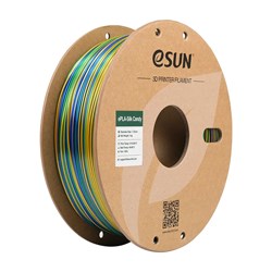 ESUN-ePLA-Silk Candy filament, 1.75mm, Gold Blue Green, 1kg/roll 