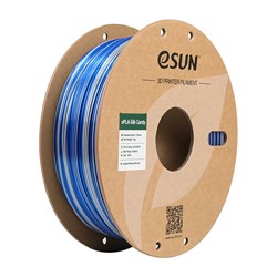 ESUN-ePLA-Silk Candy filament, 1.75mm, Silver Blue 1kg/roll 