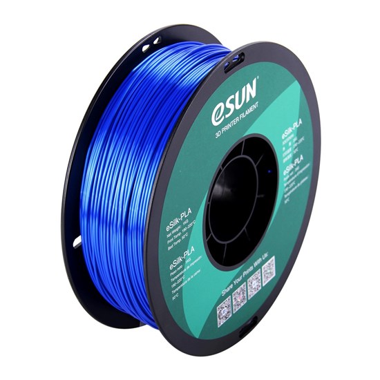 ESUN - ePLA-SilkRefill filament, 1.75mm, Blue, 1kg/roll, 2PCS - ESUN-ePLA-SilkRefill175U1*2