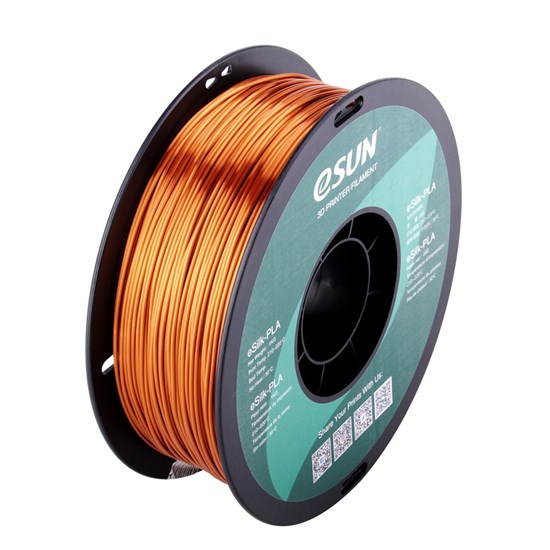 ESUN - ePLA-SilkRefill filament, 1.75mm, Copper, 1kg/roll, 2PCS - ESUN-ePLA-SilkRefill175CO1*2