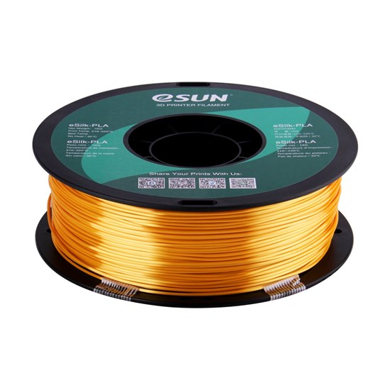 ESUN - ePLA-SilkRefill filament, 1.75mm, Gold, 1kg/roll, 2PCS - ESUN-ePLA-SilkRefill175J1*2