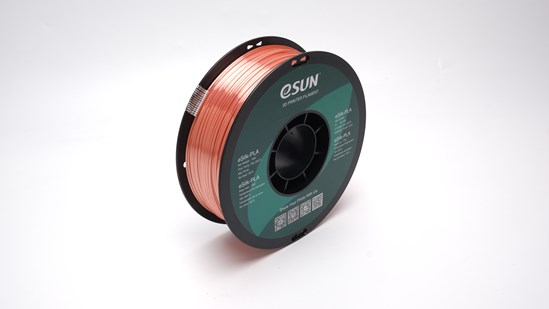 ESUN - eSilk-PLA filament, 1.75mm, Rose Gold, 1kg/roll - eSun-ePLA-Silk-P175RJ1