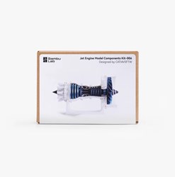 Jet Engine Model Components Kit 006 