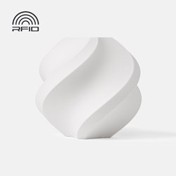 Bambu Lab PLA Aero - White with Bambu Reusable Spool - 1KG  3D Printing,PLA Filament,Aero,Lightweight,Impact Resistant,Bambu Lab