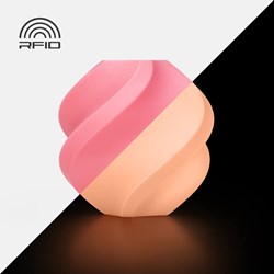 Bambu Lab - PLA Glow Pink with Bambu Reusable Spool - 1KG 3D printing,glow in the dark,Bambu Lab,filament,PLA,Radiant Pink