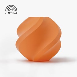 Bambu Lab - PLA Matte Mandarin Orange with Bambu Reusable Spool - 1KG 3D printing,PLA filament,Bambu Lab,Matte finish,Mandarin Orange,Filament spool