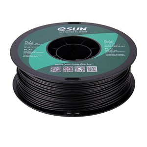 ESUN - PLA+ filament, 2.85mm (3.0mm Compatible), Black, 1kg/spool