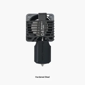 X1E Exclusive - Complete hotend assembly with hardened steel nozzle 0.4mm